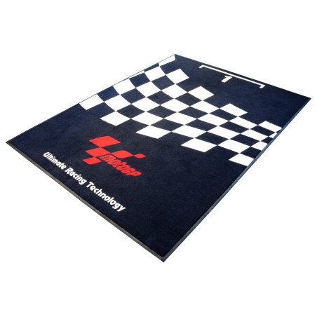 MotoGP garážový koberec design Parc Ferme Workshop 180x103 cm
