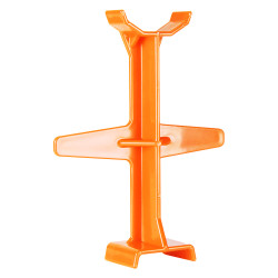 Standardowe wsparcie widelca MX w kolorze pomarańczowym