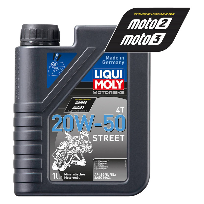 Liqui Moly 4 Stroke minerálne Street 20W-50 1L - 1500