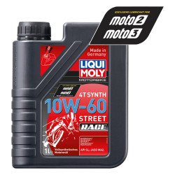 Liqui Moly 4-suwowy w pełni syntetyczny Street Race 10W-60 1L - 1525