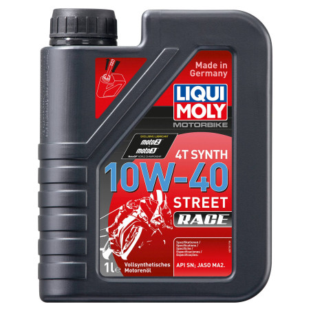 Liqui Moly 4-suwowy w pełni syntetyczny Street Race 10W-40 1L - 20753