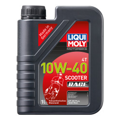 Liqui Moly Oil 4 Stroke - Plne Synth - Scooter Race - 10W-40 1L 20826 API-SN JASO-MA2