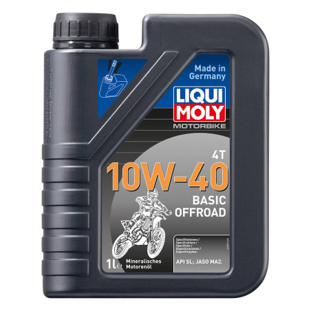 Liqui Moly 4 Stroke Minerální Basic Offroad 10W-40 1L -   3059
