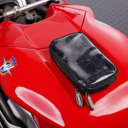 Magnetyczny plecak/etui na telefon komórkowy BikeTek, rozmiar M 180 mm x 100 mm x 25 mm