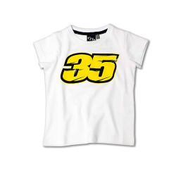 Detské tričko Moto GP Crutchlow 35 biele