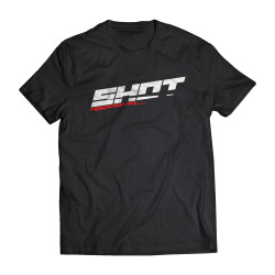 Shot Race Gear tričko čiernej