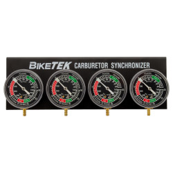 BikeTek Sada budíkov na synchronizáciu karburátorov pre 4 valec