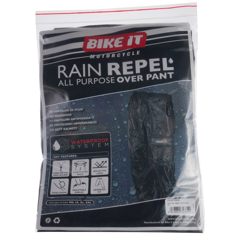 Wodoodporne spodnie motocyklowe BikeTek