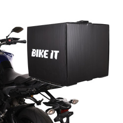 Wielofunkcyjna skrzynia transportowa motocyklowa Bike It dla kurierów (43x43x38cm 70l)