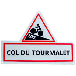 Replika dopravní značky Tour de France Col du Tourmalet