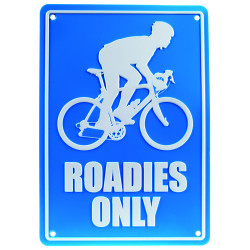 Znak parkingowy dla rowerów Roadies Only
