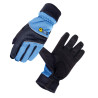 Rękawiczki rowerowe Eigo Windster czarno-niebieskie