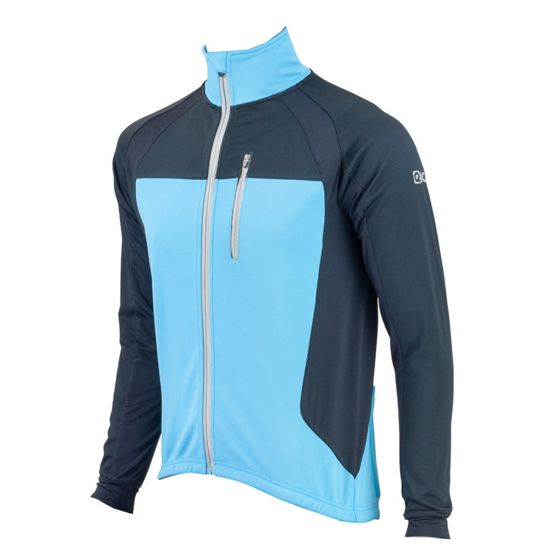 Eigo Levanter Mens větru Cyklistika Bunda Sky Blue / Black