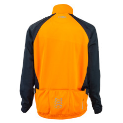 Eigo Levanter Mens vetra kole Jacket Vivid Orange / Black