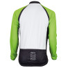 Eigo Logic pánský cyklistický dres s dlouhým rukávem jaro/ podzim, zelený/ černý