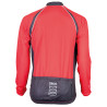 Eigo Logic pánsky cyklistický dres s dlhým rukávom jar / jeseň, červený / čierny