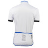 Męska koszulka rowerowa z krótkim rękawem Eigo Classic w kolorze biało-niebieskim