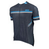 Eigo Diamond pánske krátky rukáv cyklistický dres Čierna / Modrá / Biela
