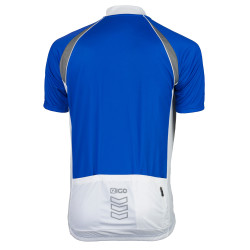 Eigo Logic pánsky cyklistický dres s krátkym rukávom modro/biely