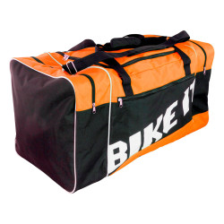 Cestovní moto taška textilní 90 litrů, oranžová