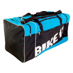 Cestovní moto taška textilní 90 litrů, modrá
