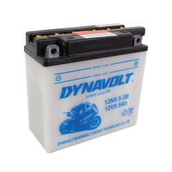 Dynavolt 12N553B Konvenčné Dry nabitie akumulátora s kyselinou balíčka