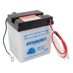Dynavolt 6N551D Konvenčné Dry nabitie akumulátora s kyselinou balíčka