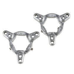 Titax Front Fork Adjusters   17 Silver