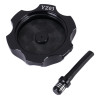 Fuel Cap MX With Vent Valve Yamaha YZ 03  Kawa KX250 05  Black (Fits 57mm OD Thread)