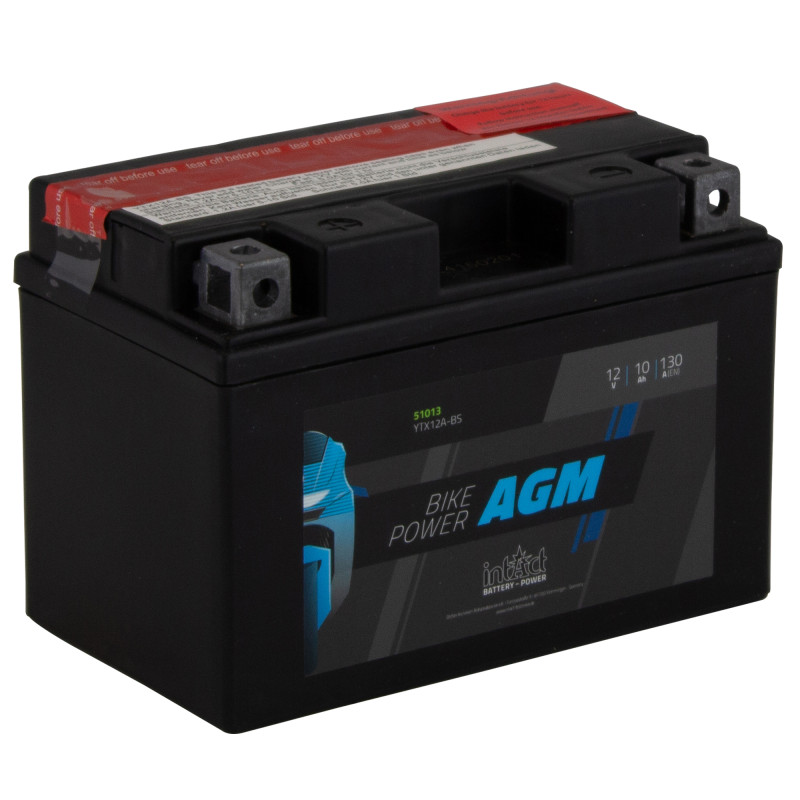 intAct YTX12A-BS Bezobsługowy akumulator rowerowy AGM