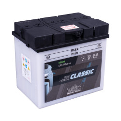 intAct C60-N30L-A Klasyczny akumulator rowerowy z pakietem kwasowym