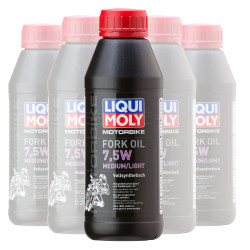 Liqui Moly Fork Oil 7,5W Medium/Light 500Ml 3099 (opakowanie 12 szt.)