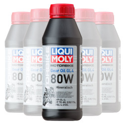 Liqui Moly Gear Oil Mineral Gl4 80W 500Ml [1617] (Box Qty 12)