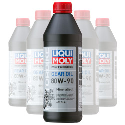 Liqui Moly Gear Oil Mineral 80W-90 1L 3821 (Box Qty 6)