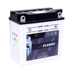 intAct CB9L-B Klasyczny akumulator rowerowy z pakietem kwasowym
