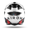 Kask motocyklowy Airoh Commander „Factor” Adventure – biały połysk