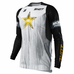 Koszulka MX Shot Contact Rockstar Ltd Edition w kolorze białym
