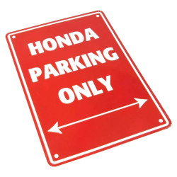 Tabulka- parkovací cedule - HONDA