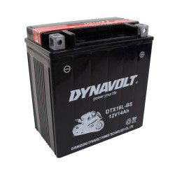 Bezobsługowy akumulator Dynavolt DTX16LBS z pakietem aktualizacji kwasowej YTX16LBS