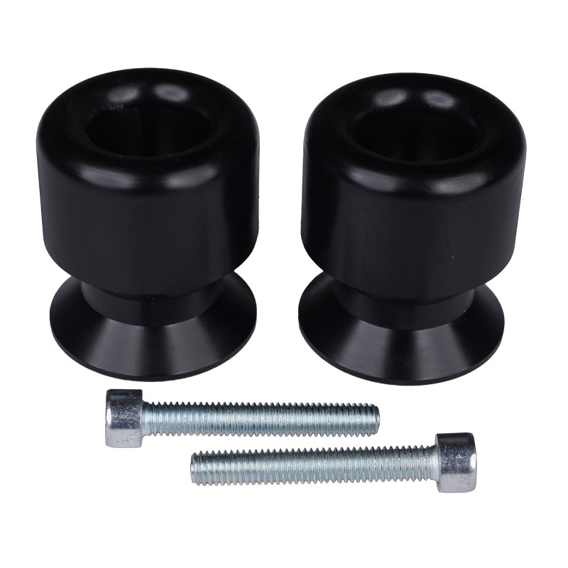 BikeTek 6mm 1.00 Pitch Black Swing-Arm Sliders