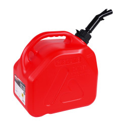 Kanister na paliwo o pojemności 10 litrów z dyszą ciśnieniową, kolor czerwony