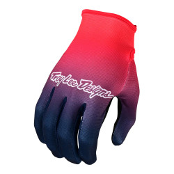 Troy Lee Designs Flowline MX rukavice Faze červená/ námořnická modř