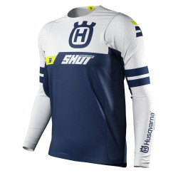 Koszulka Shot Aerolite Husqvarna Ltd Edition niebieska