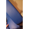Niebieskie krzesło dla jeźdźców YAMAHA z czarnymi panelami / ostatnia sztuka!