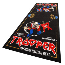 LTD Edition Iron Maiden Trooper motocyklový XL koberec 240 x 100 cm