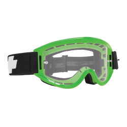 Okulary MX Spy Breakaway w kolorze zielonym z przezroczystymi soczewkami HD