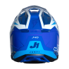 Just1 J40 MX prilba Flash biela/ modrá
