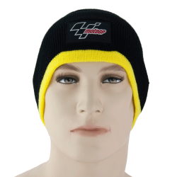Zimní čepice MotoGP černá/ žlutá