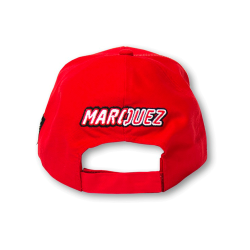 Czapka z daszkiem Marquez 93 czerwona