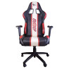 Krzesło MotoGP Team z podłokietnikami w kolorze czerwono-biało-czarnym